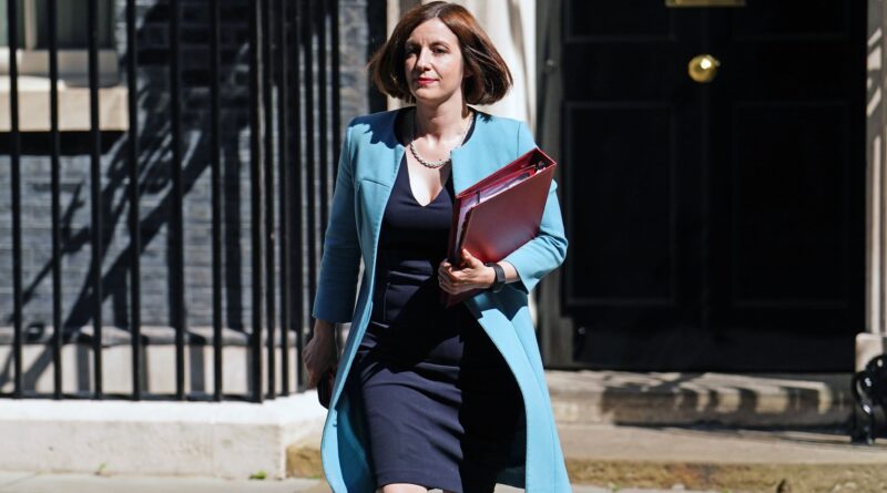 Education Secretary Bridget Phillipson is set to make an announcement on Monday afternoon (Jordan Pettitt/PA)